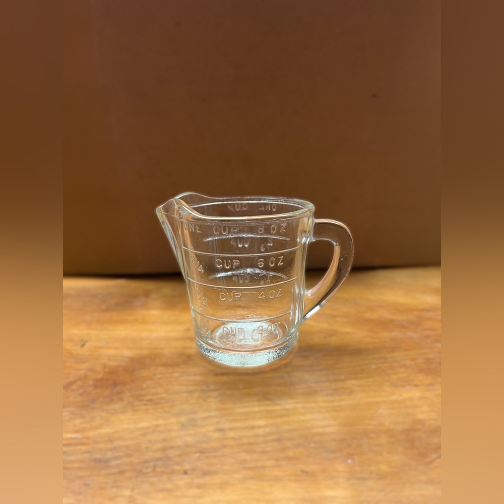 Vintage Glasbake Measuring Cup